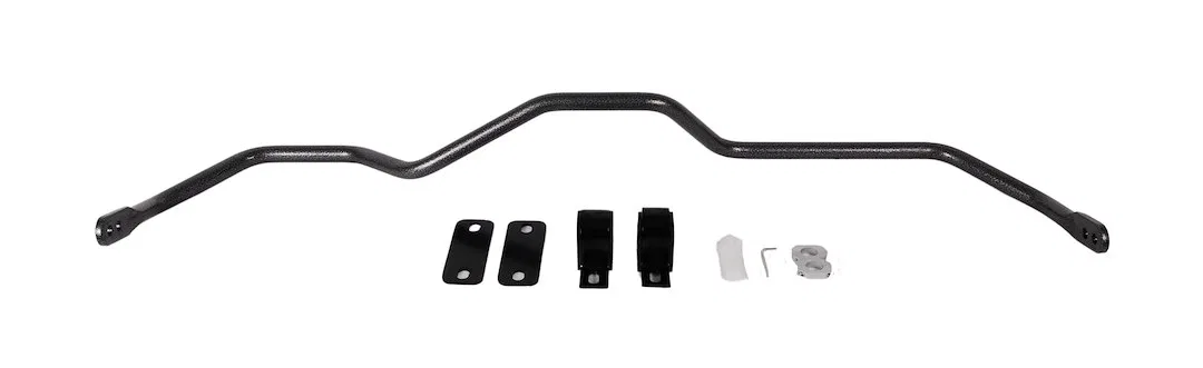 7910 – HELLWIG Stabilizer Bar, Performance Upgrade 1 Inch Diameter Heat Treated Chromoly With Silver Vein/ Black Poly...